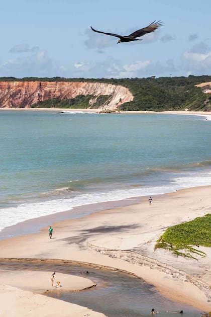 Una de las tantas bellas playas de la Costa de Conde en Paraíba,