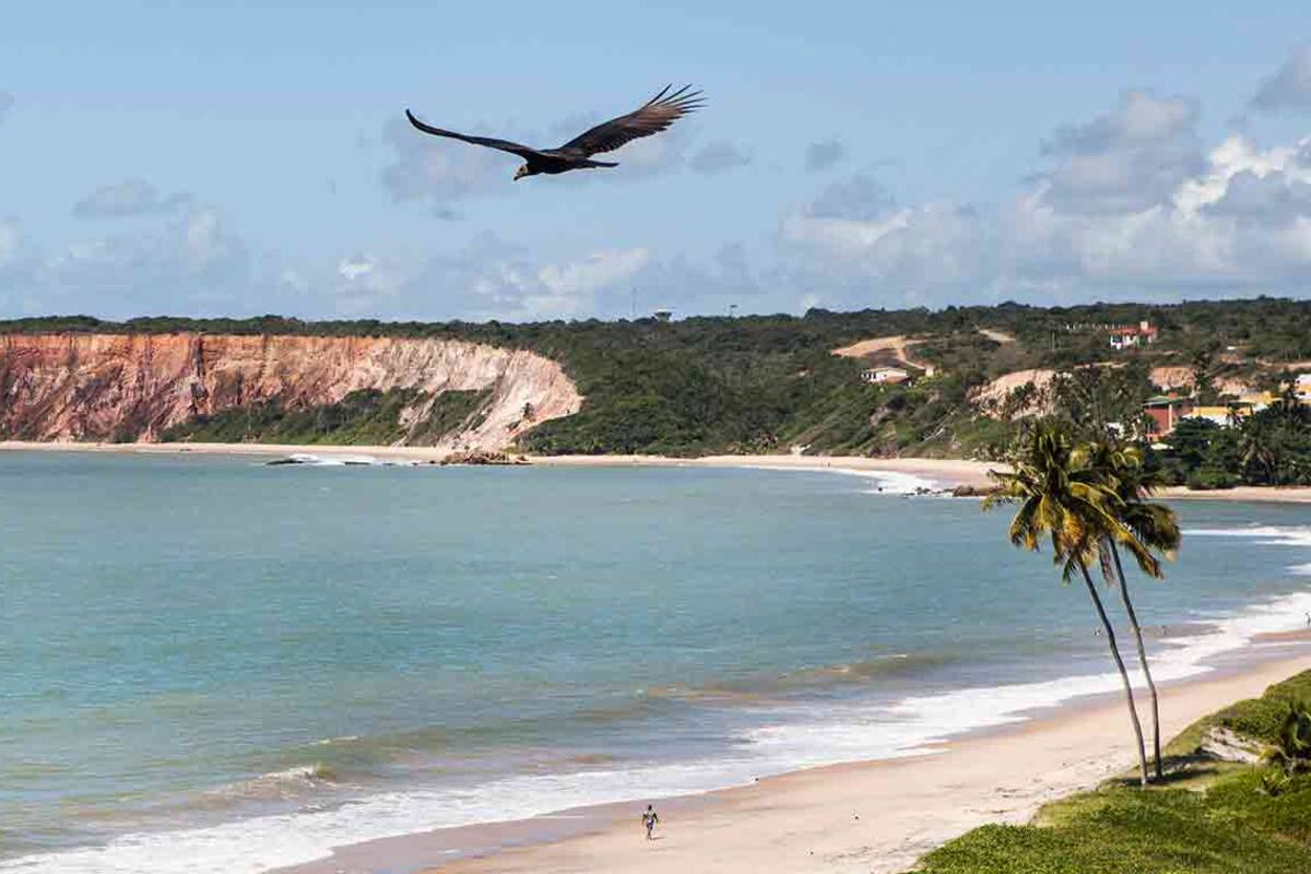 Una de las tantas bellas playas de la Costa de Conde en Paraíba,