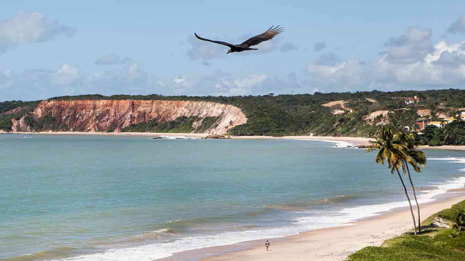 Una de las tantas bellas playas de la Costa de Conde en Paraíba,