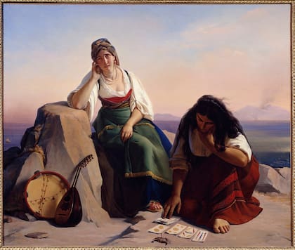 Una de las tantas obras de arte que representan el interés por el Tarot a lo largo de la historia