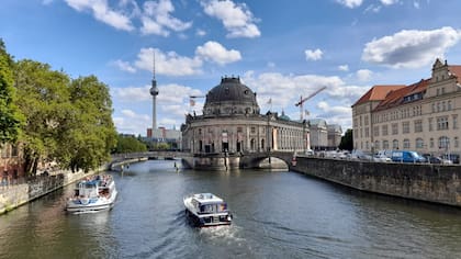 Una de las tantas postales que ha subido a sus redes sociales desde que llegó a Berlín