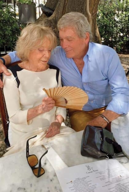 Una de las últimas fotos que Gonzalo tiene con su mamá. La tomaron cuatro años atrás