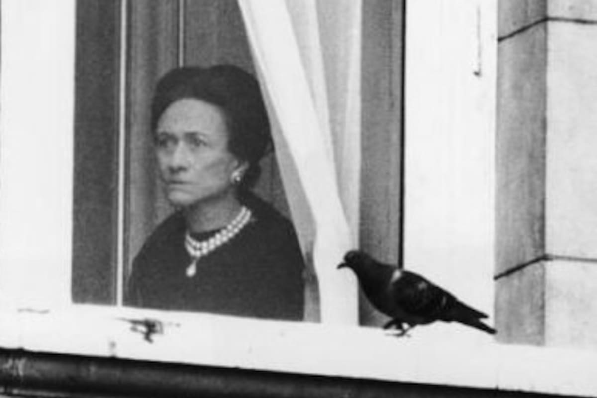 Una de las últimas imágenes conocidas de Wallis Simpson