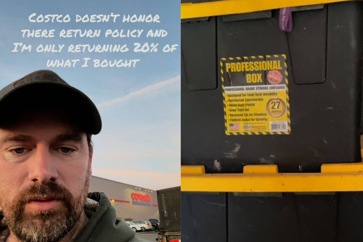 Una denuncia por supuesto incumplimiento de la política de devoluciones de Costco terminó con una polémica sobre la actitud poco ética de algunos clientes (TikTok)