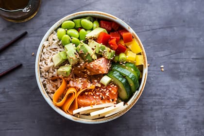 Una dieta saludable también es muy importante para el cuidado a largo plazo