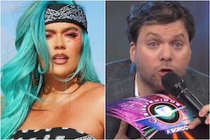 Una doble de Karol G estuvo en Bienvenidos a bordo (Foto: Instagram/@karolg- Captura de video)