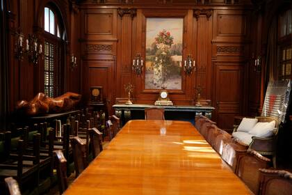 Una elegante sala de reuniones