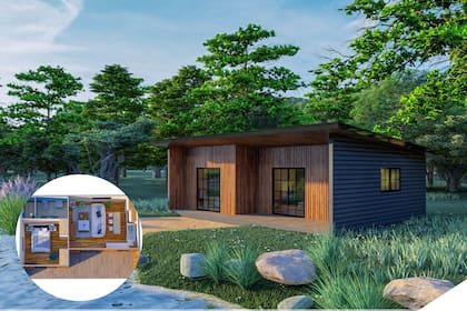 Una empresa de EE.UU. vende casas prefabricadas con estructura de acero por menos de 30 mil dólares