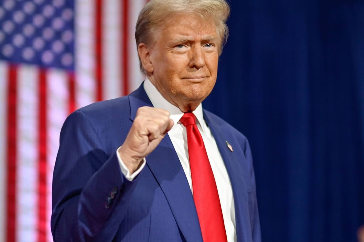 Una encuesta reciente reveló un Índice de aprobación negativo en Donald Trump, lo que refleja una caída de su imagen presidencial entre sus votantes