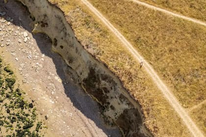 Una escena costera en Reculver Beach, en Kent, condado conocido con el apodo de “el Jardín de Inglaterra”