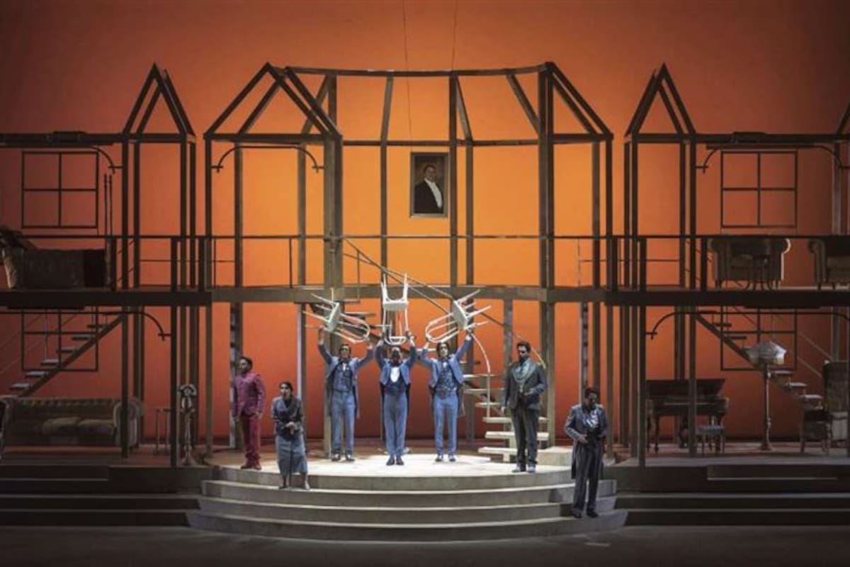 Una escena de alta intensidad lírica