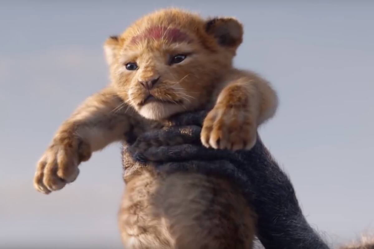 Una escena de El rey león