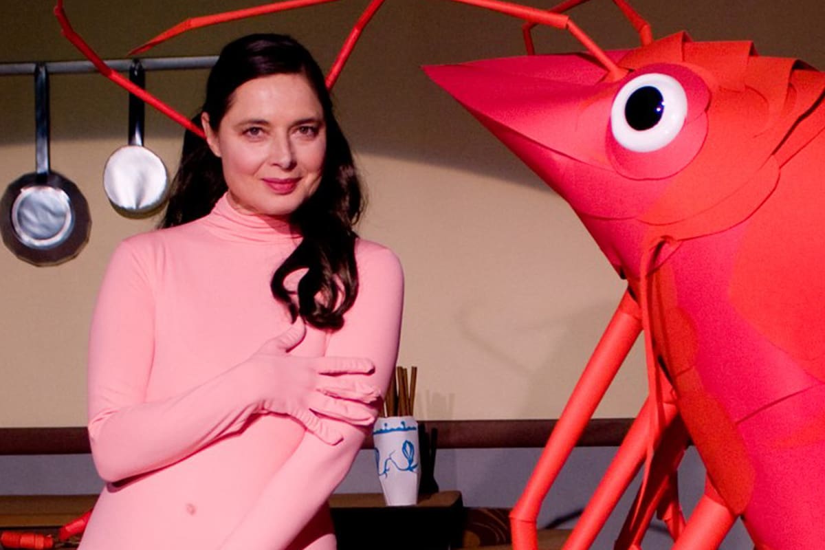 Una escena de Green Porno, la original manera que eligió Isabella Rossellini de ilustrar en una serie de cortos el comportamiento de varias especies animales