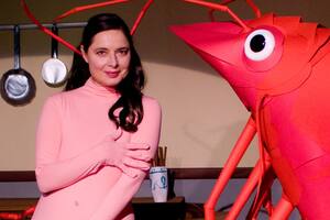 Una escena de Green Porno, la original manera que eligió Isabella Rossellini de ilustrar en una serie de cortos el comportamiento de varias especies animales