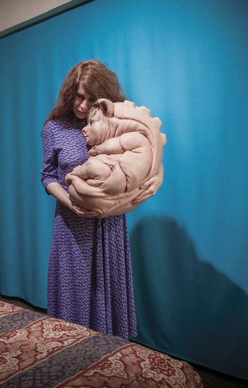 Una escena de la instalación Curious Imaginings, de Patricia Piccinini.