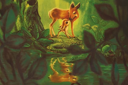 Una escena de "La mejor mama del mundo", ilustrada por Lacombe