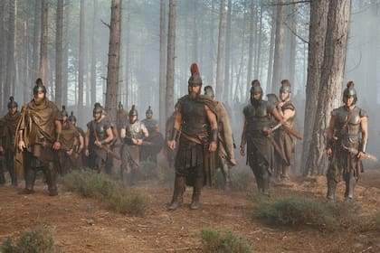Una escena de La Odisea con Matt Damon como un héroe lleno de defectos