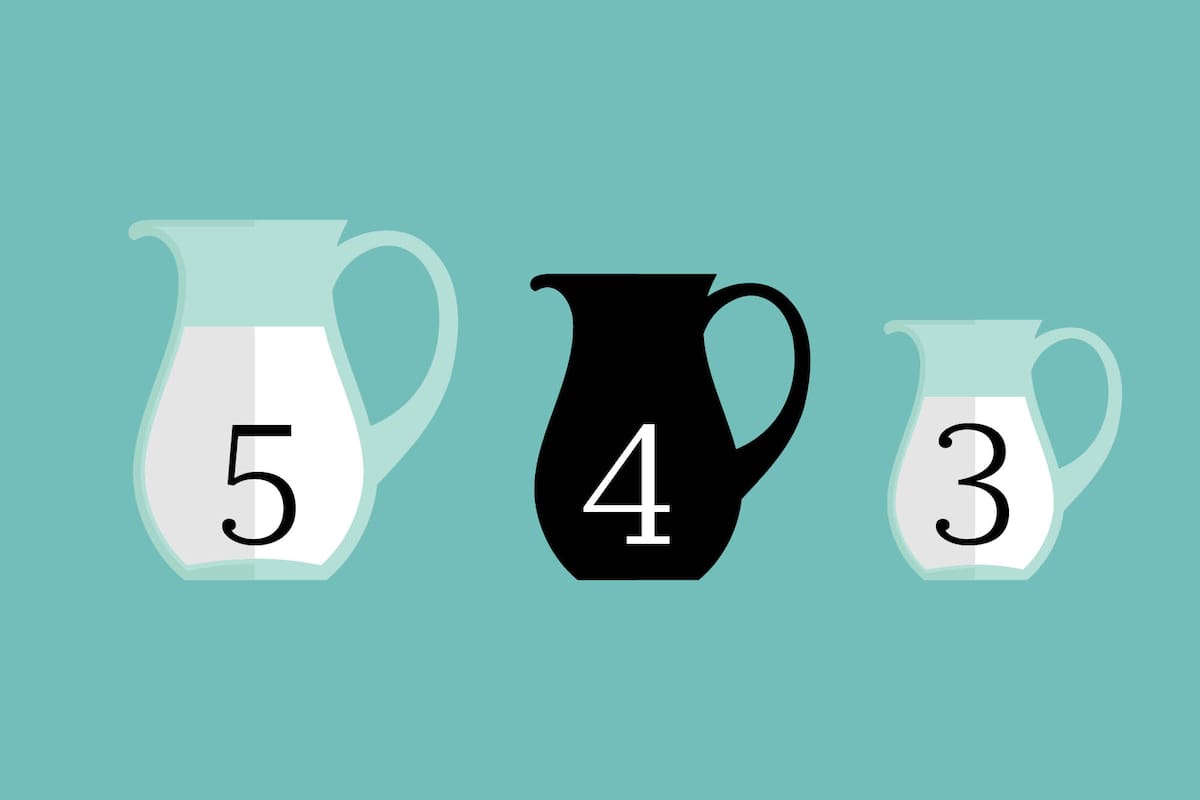 Una escena de la película "Duro de Matar 3" muestra la resolución de este desafío matemático