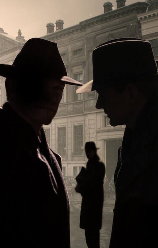 Una escena de la película de 2018 sobre el rol central de Wally van Hall en la lucha contra los nazis