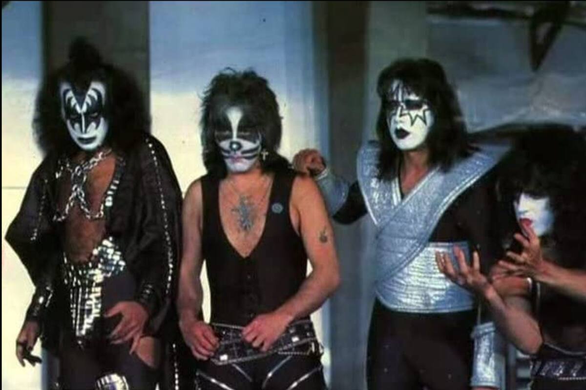 Una escena de la película de la banda considerada uno de los peores films musicales de la historia del cine