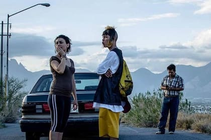 Una escena de la película mexicana Ya no estoy aquí.