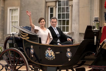 Una escena de la serie de Netflix La Diplomática