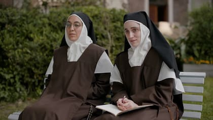 Una escena de la serie que recrea los patios del convento