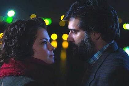 Rafael Spregelburd es uno de los actores más requeridos por el cine nacional. Aquí en una escena de El crítico, junto a Dolores Fonzi