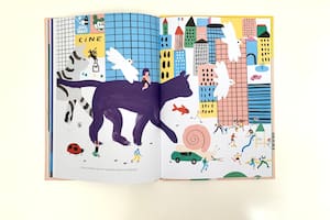 Una escena de "Mi gato", un libro ideal para los que quieren tener una mascota en casa