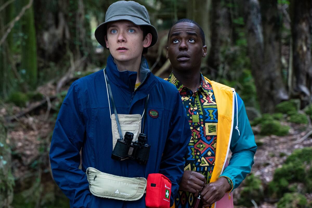 Una escena de Sex education