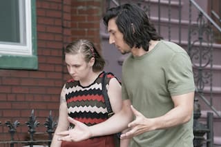 Una violenta escena de sexo y una silla revoleada: la conflictiva relación de Lena Dunham y Adam Driver