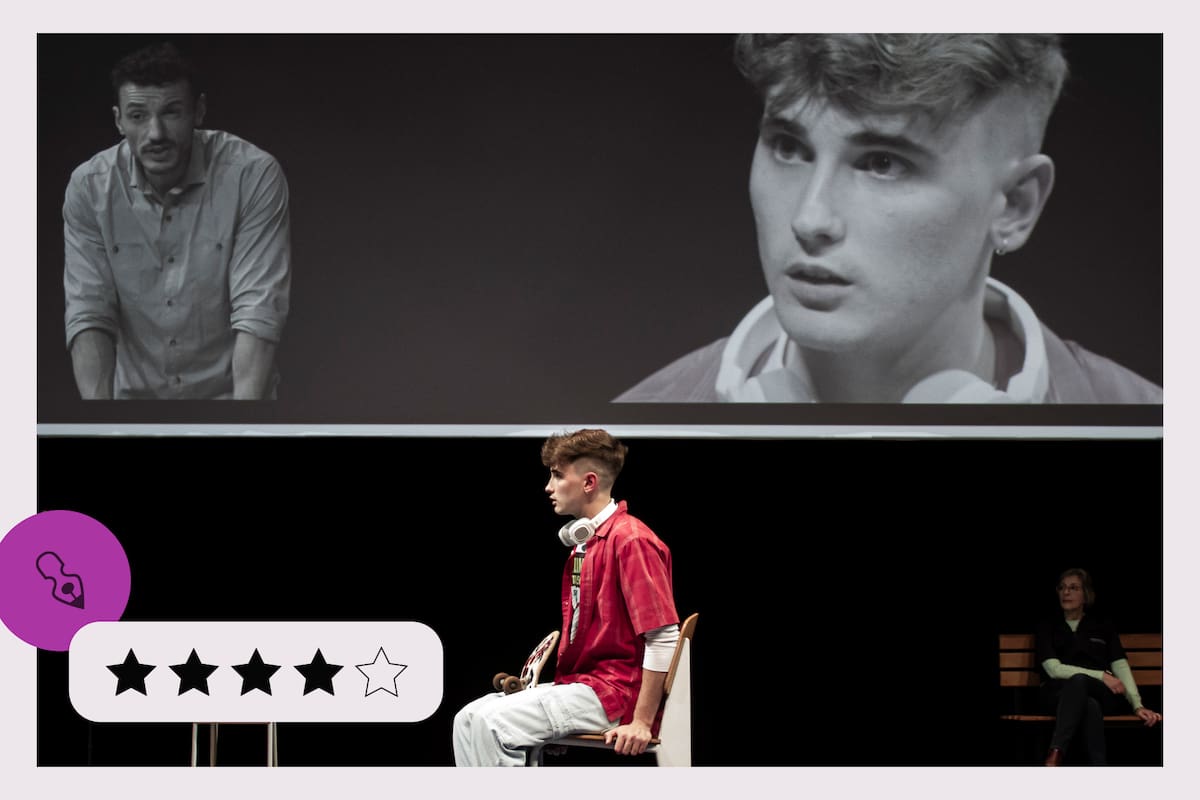 Una escena de Tierra, del dramaturgo uruguayo-francés Sergio Blanco, que convierte un duelo en un juego dramático con personajes entrañables