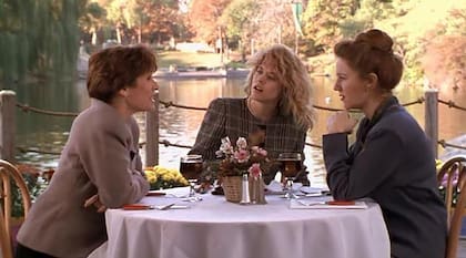 Una escena de When Harry Met Sally en el Loeb Boathouse (Crédito: People)
