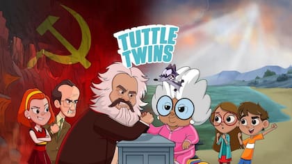 Una escena del dibujito antimarxista que compró la TV pública