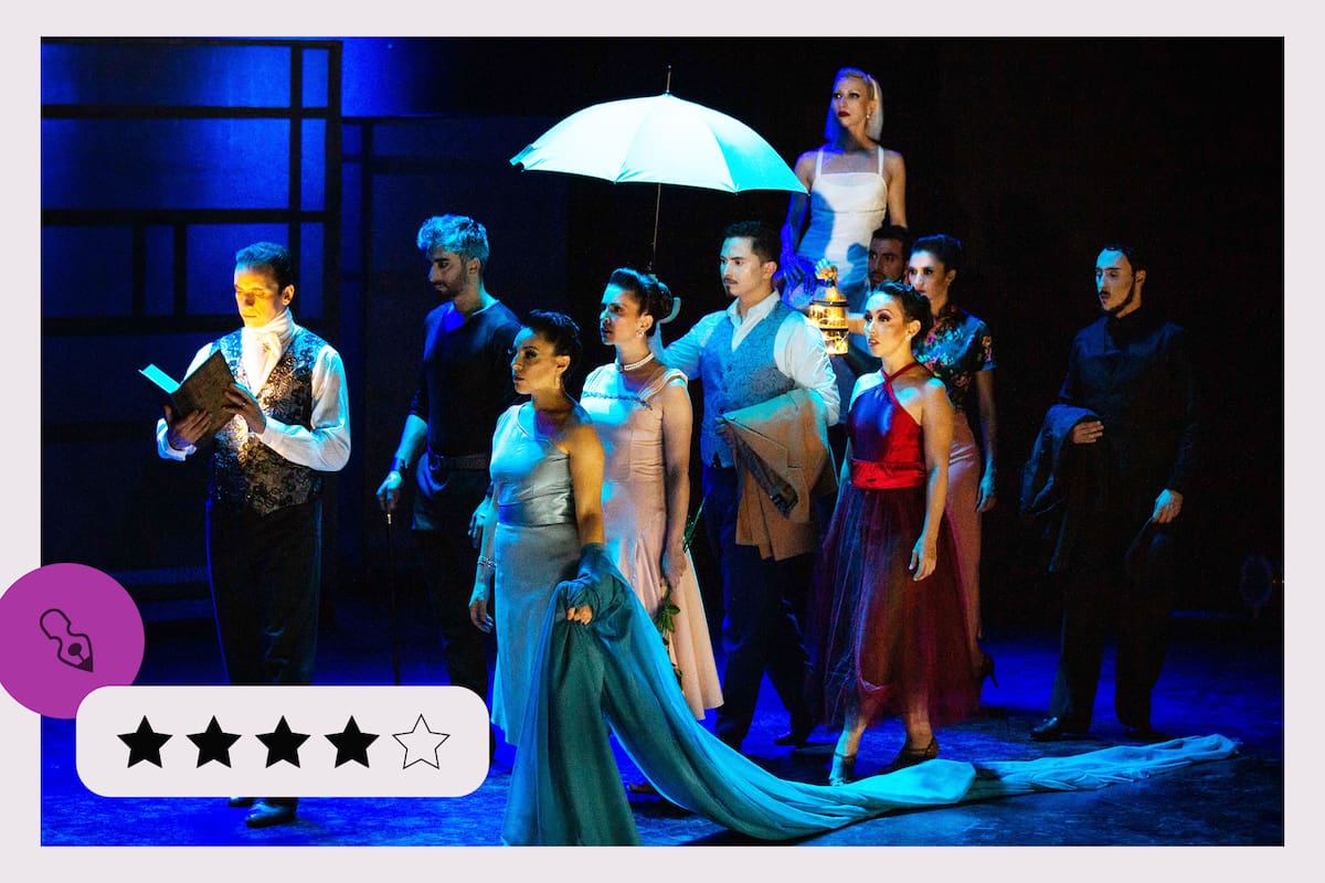 Una escena del nuevo espectáculo de danza de la compañía de Leonardo Cuello, "Astor, nosotros"