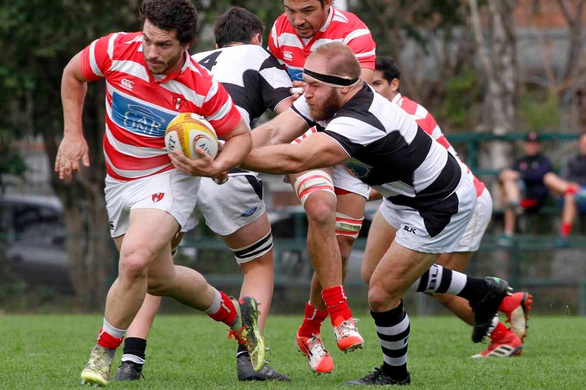 Una escena del partido que Alumni le ganó a CASI