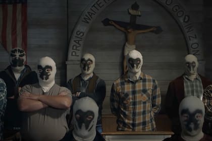 Una escena del primer avance de Watchmen