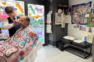 El diseñador argentino que llevó una barbería a la Semana del Diseño de Milán