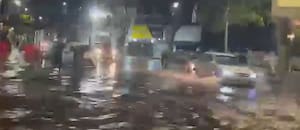 Los videos más impactantes del temporal que azotó al AMBA