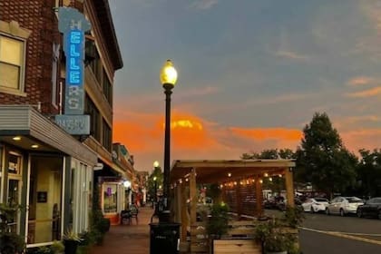 Una esquina de Mount Pleasant