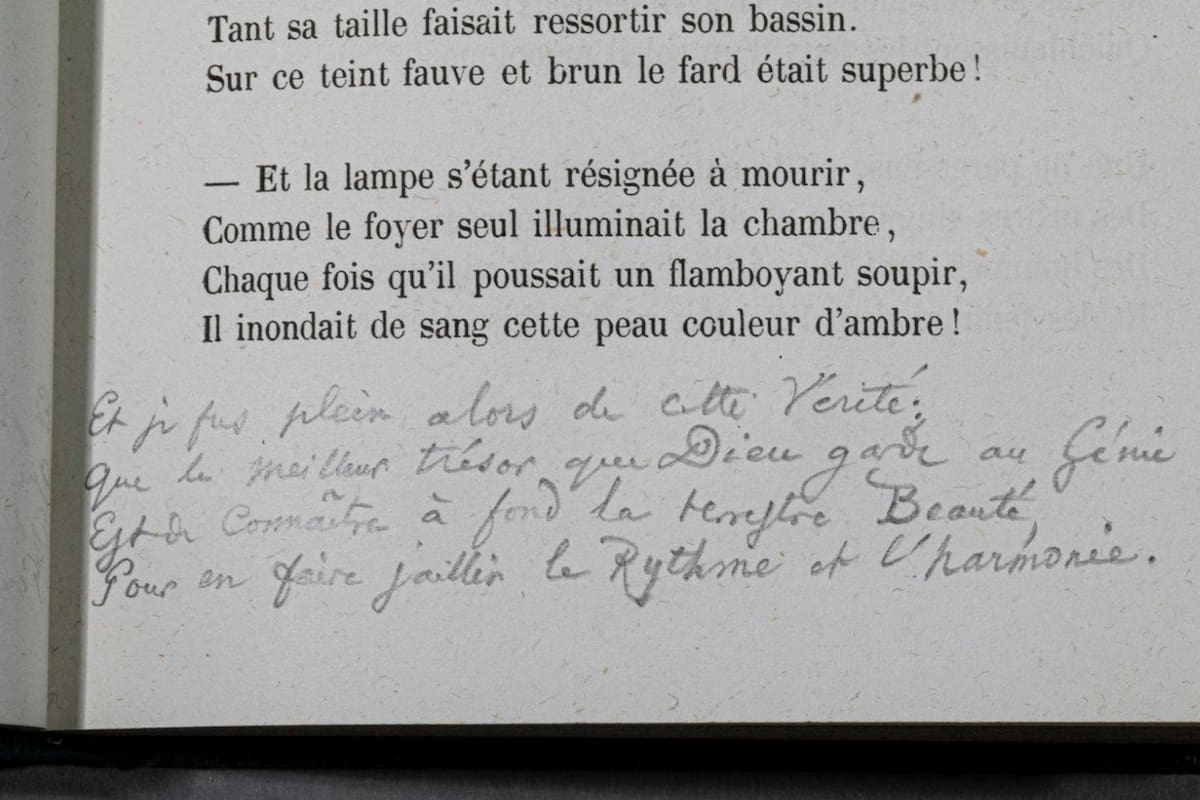 una estrofa inédita de ‘Las flores del mal’ de Baudelaire