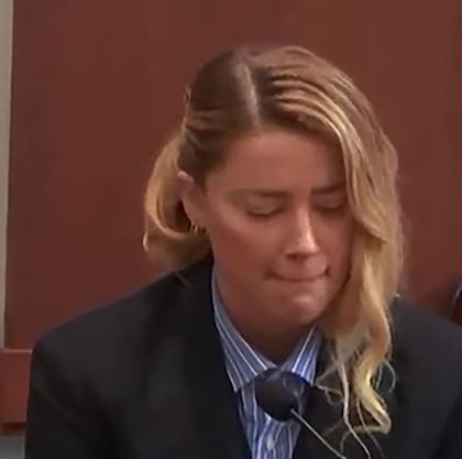 Una exagente federal analizó el lenguaje corporal de Amber Heard (Crédito: Captura de video/CourtTV)