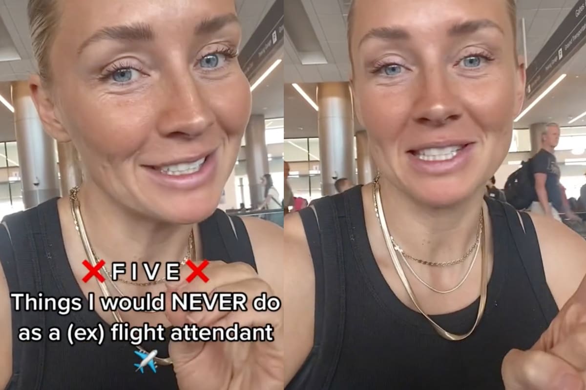 Una exazafata reveló las cosas que jamás haría al abordar un vuelo