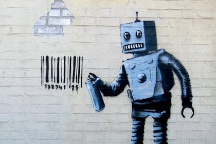 Una familia de Brooklyn vendió una pared con un mural de Banksy pintado en Coney Island en 2013