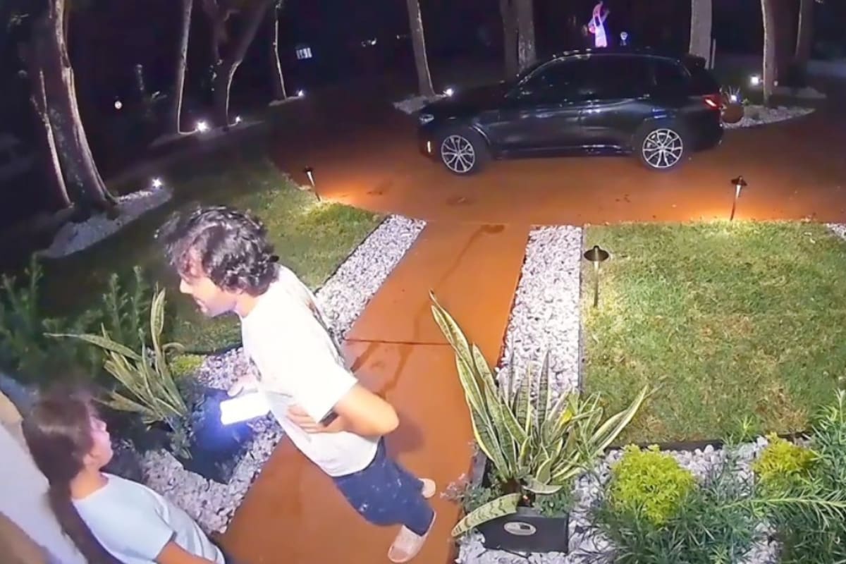 Una familia de Florida se sorprendió al descubrir quién les había robado la su comida