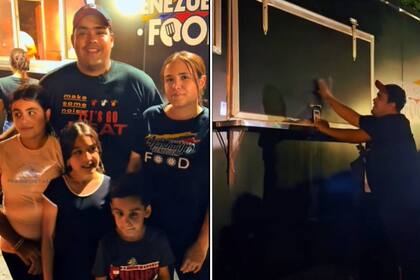 Una familia de venezolanos cerró su food truck y ahora tendrá un local