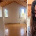 Una familia descubre una habitación secreta escondida en el placard de su hija