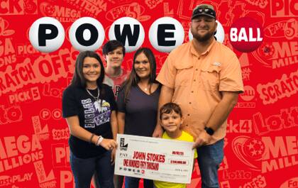 Una familia estuvo a una sola bola de ganar el premio mayor del Powerball, pero obtuvo US$1500