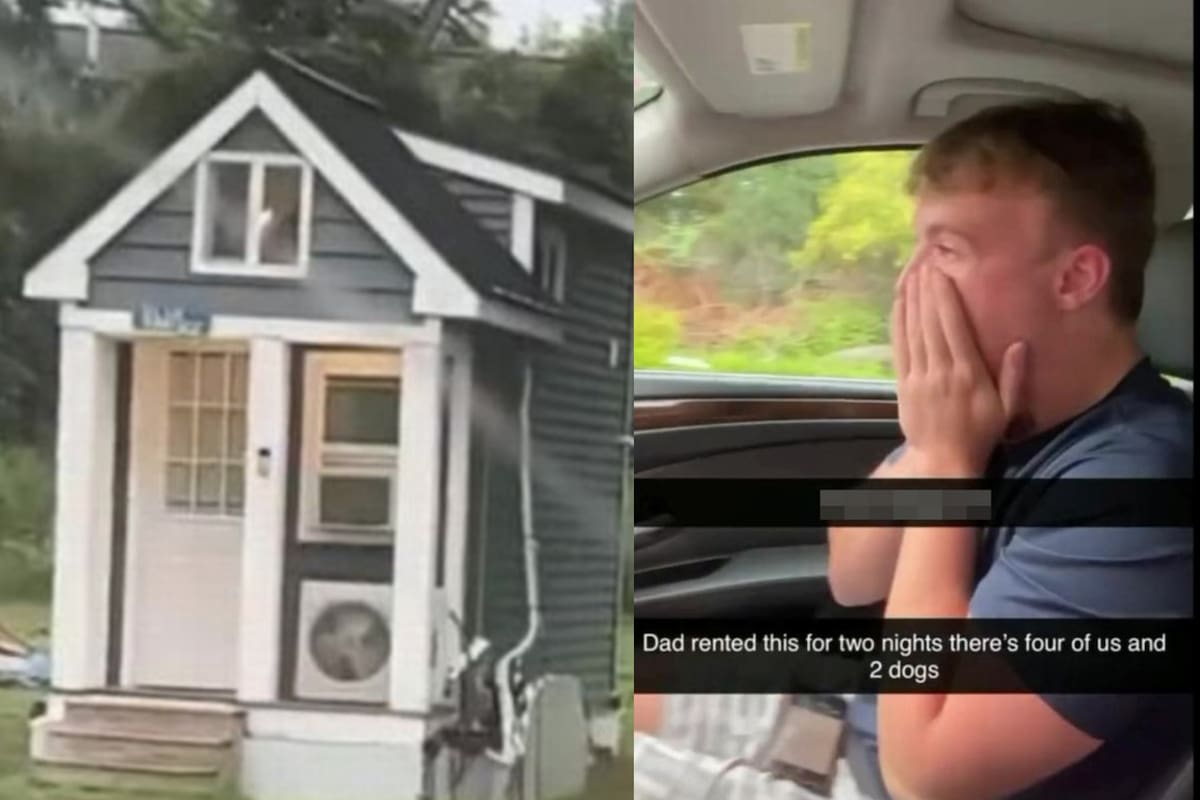 Una familia se llevó una sorpresa al llegar a la casa que había alquilado en Nueva York