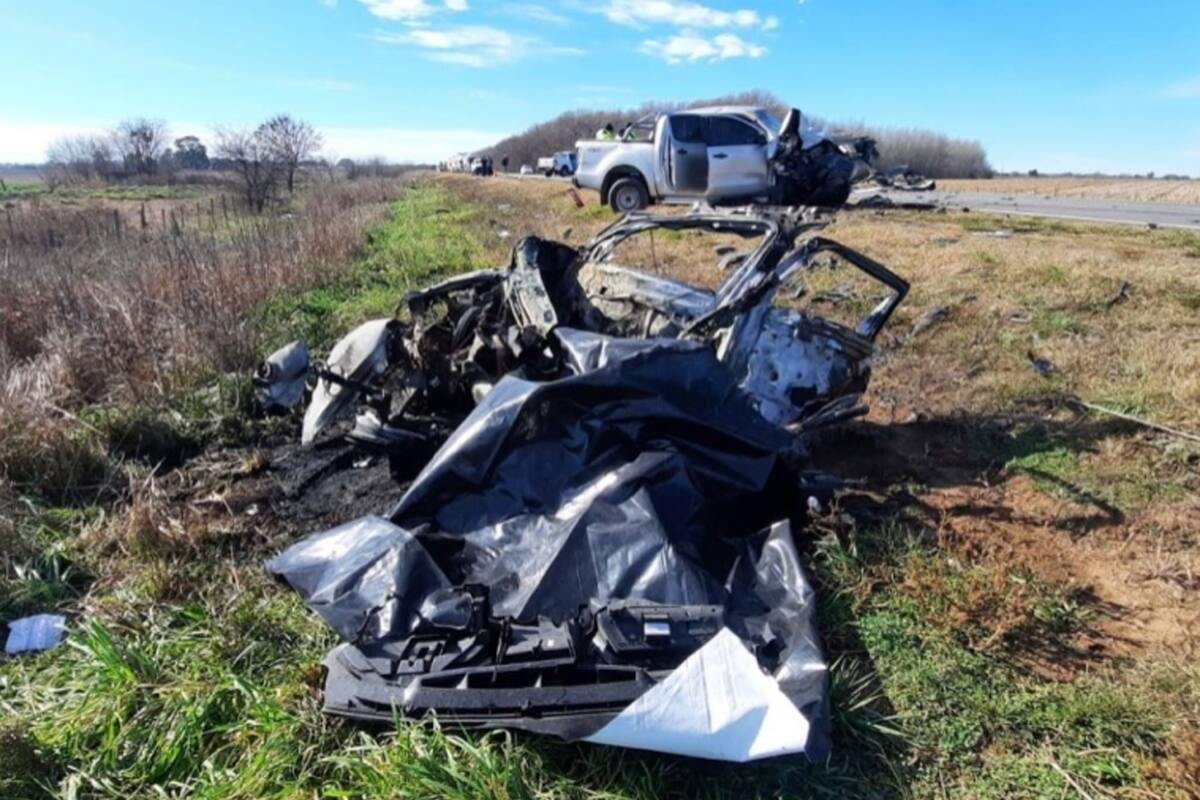 Una familia sufrió un grave accidente cuando volvía de Paraguay a Neuquén